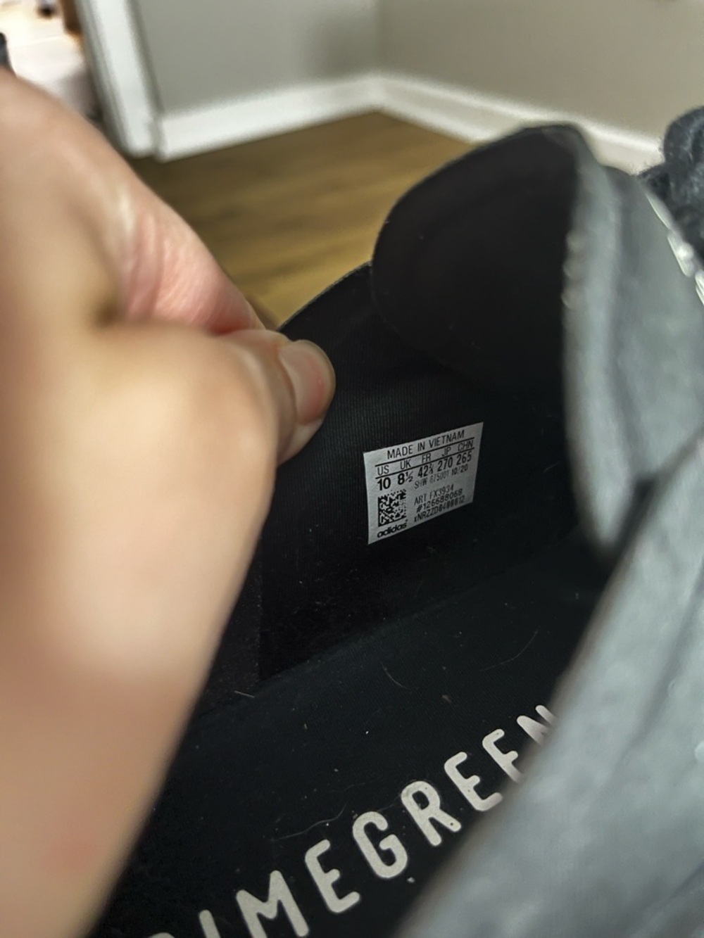 Stella McCartney Black and Yellow-Trim Women's Sneakers - Picture 3 of 3